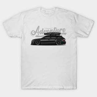 RS6 Avant - Touring Mode (Black) T-Shirt